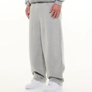 320 GSM Heavyweight Baggy Trackpant for Men Sweatpants for man Oversized Track Pant Side Pocket